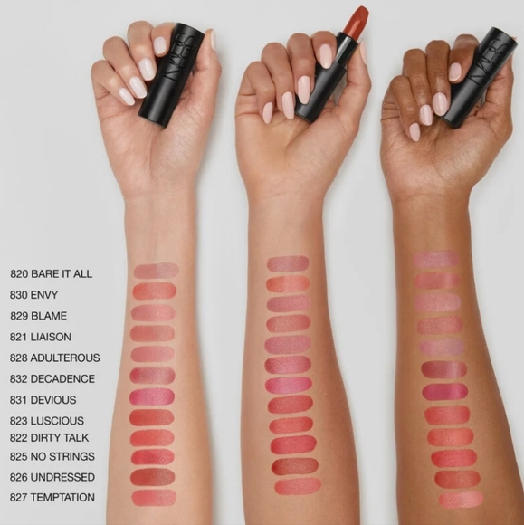 ๐นHP๐นNWT NARS EXPLICIT LONG LASTING SATIN LIPSTICK EXHIBITION 851 - Picture 11 of 16